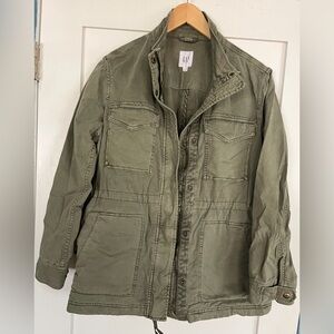 GAP Women's Olive Utility Jacket